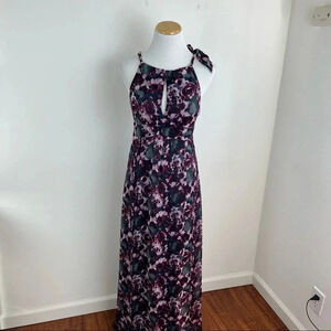 Anthropologie Coconinno Floral Maxi Dress Size XS